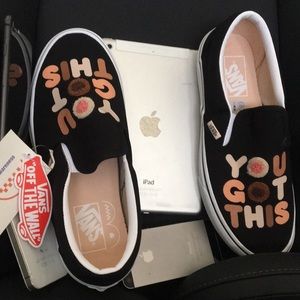 Vans Classic Slip-on Breast Cancer Awareness You Got This True White '19